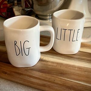 ❤️SOLD ❤️Rae Dunn coffee mugs/set of 2💕